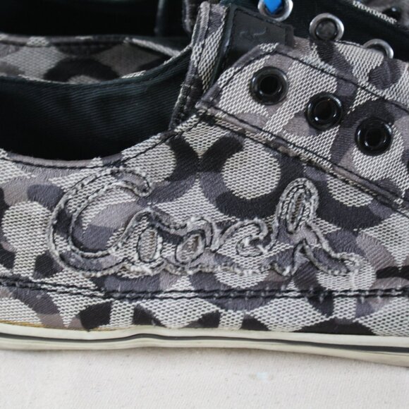 Coach Brand Keely Signature canvas low top Sneakers. size 7B - Picture 2 of 4